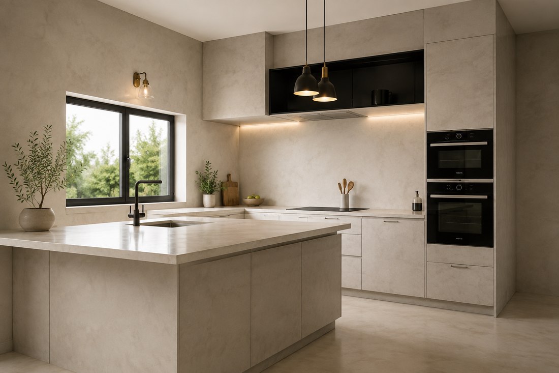 Cuisine Béton ciré